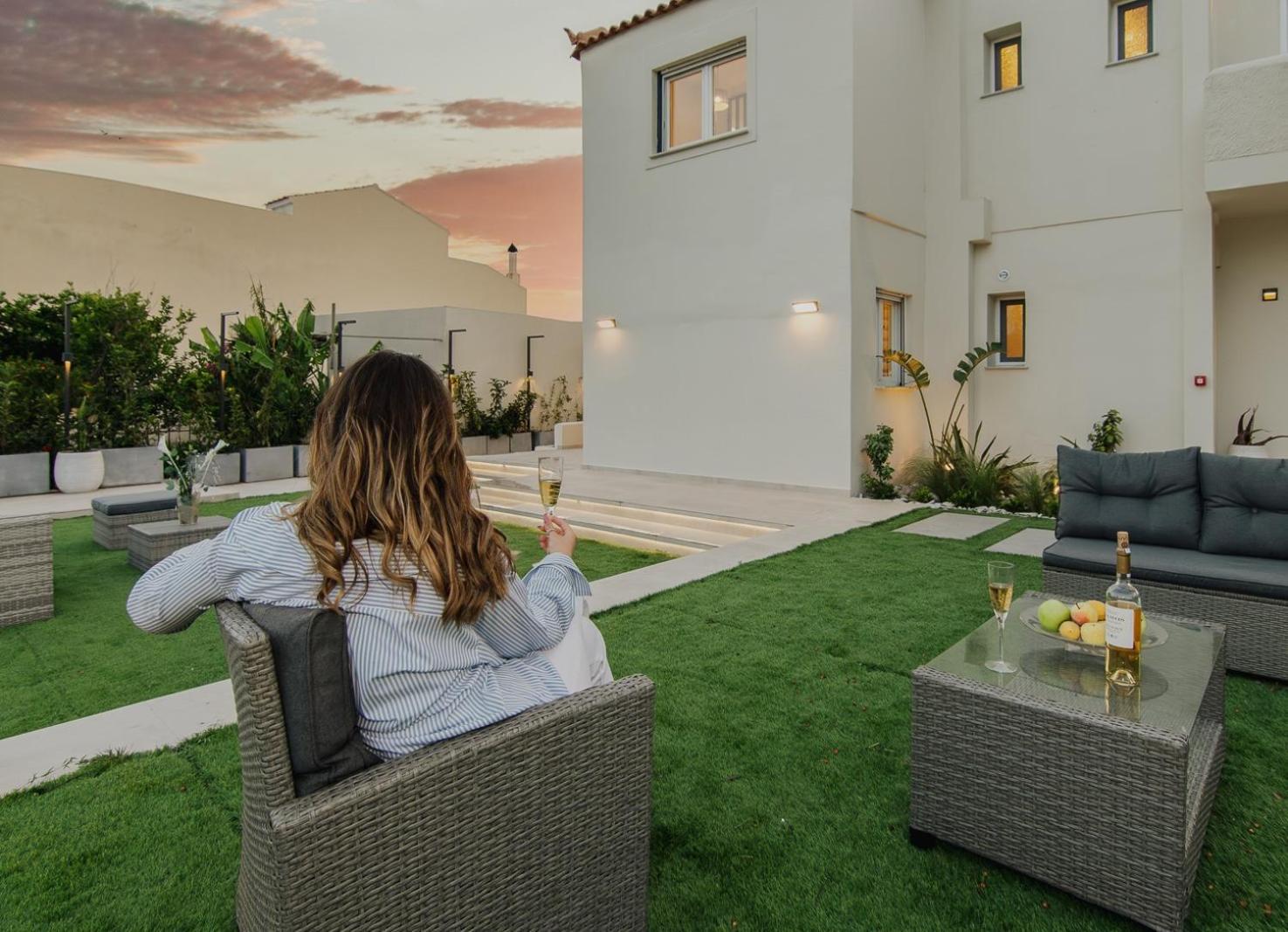 Le Jardin Apartments Kampos Marathokampou Eksteriør billede